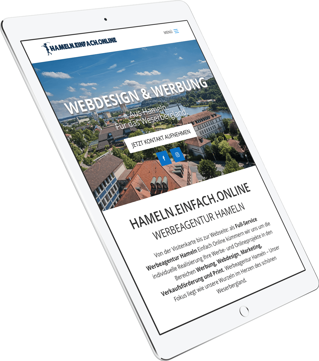 Responsive Webdesign Hameln